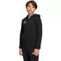 adidas Entrada 26 felpa con cappuccio full zip bambino nero 116cm