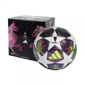 adidas UCL 25/26 Final League Box Pallone da calcio taglia 5 Lilla/Bianco