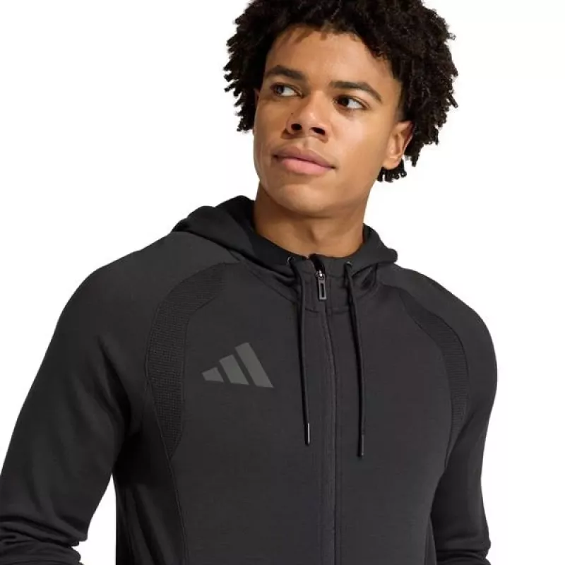 adidas Tiro 26 Travel Felpa con cappuccio uomo Nero KF6075 M