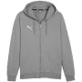 PUMA Team Goal Casuals felpa con cappuccio grigio