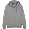 PUMA Team Goal Casuals felpa con cappuccio Medium Grey Heather uomo taglia S