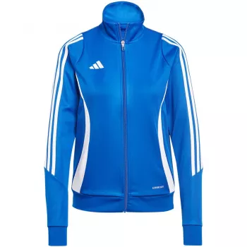 adidas Tiro 24 felpa da allenamento per donna Team Royal Blue/bianco taglia M