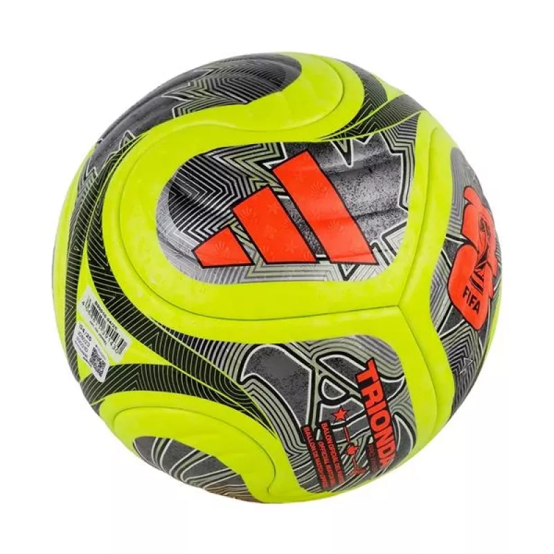 adidas World Cup 26 Trionda Pro pallone da calcio invernale taglia 5 verde/nero/argento JD8023