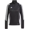 adidas Tiro 24 felpa da allenamento donna nero L