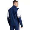adidas Squadra 25 felpa da allenamento uomo, maniche lunghe, blu navy/bianco, taglia L