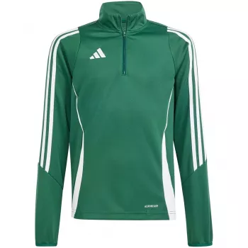 adidas Tiro 24 felpa da allenamento bambino verde IR9362 152cm