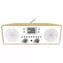 Reflexion HRA21DAB+ radio da sottopensile bianca DAB+ FM con lettore CD, doppia sveglia, telecomando