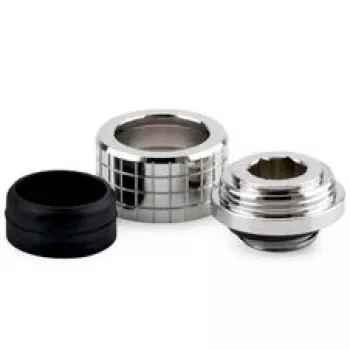 Thermal Grizzly DeltaMate raccordo a compressione, ottone - nichel lucido, HT14, confezione da 6