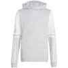 adidas Squadra 25 felpa con cappuccio bambino grigio JD4808 140cm