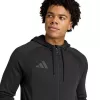 adidas Tiro 26 Travel felpa con cappuccio uomo nero 2XL