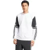 adidas Squadra 25 felpa girocollo uomo bianco/Core Black taglia L