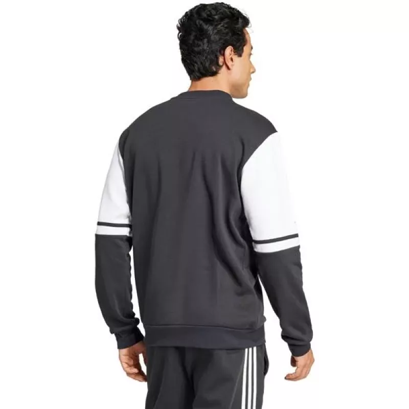 adidas Squadra 25 Sweat Crew felpa uomo nero L