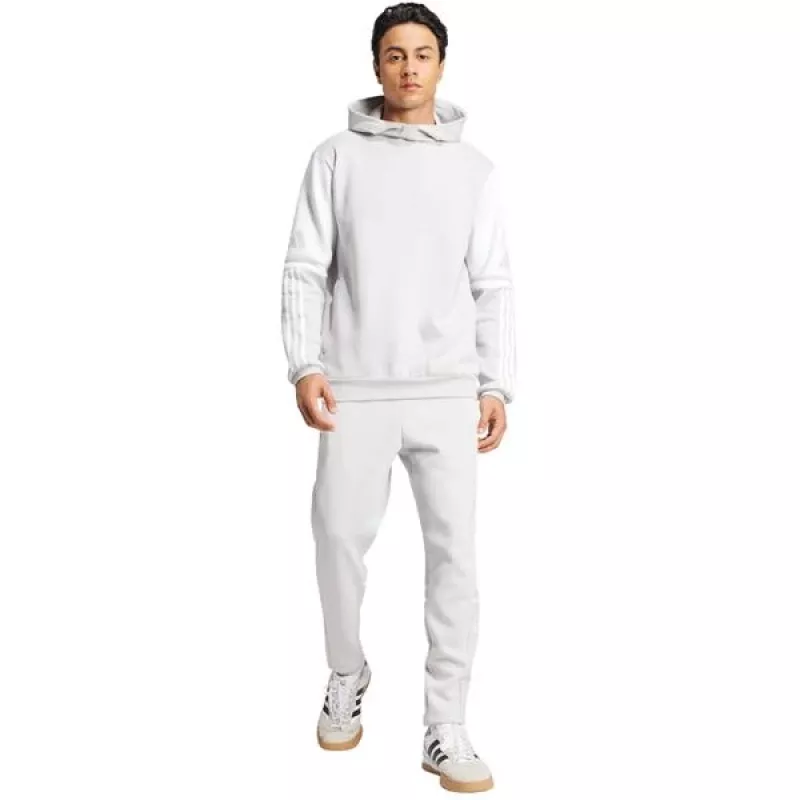 adidas Squadra 25 felpa con cappuccio uomo grigio taglia S