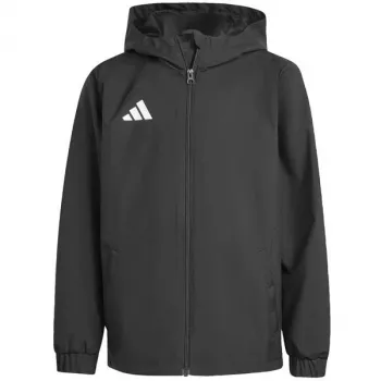 adidas Entrada 26 giacca all weather bambino nero JZ9104 128cm