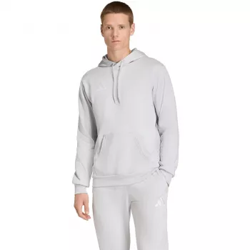 adidas Entrada 26 felpa con cappuccio uomo grigio M