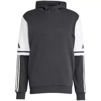 adidas Squadra 25 felpa con cappuccio uomo nero/bianco L