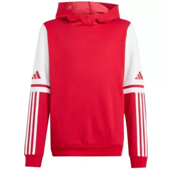 adidas Squadra 25 felpa con cappuccio bambino Team Power Red JD4805 140cm