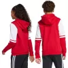 adidas Squadra 25 felpa con cappuccio bambino Team Power Red JD4805 140cm