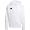 adidas Entrada 26 Full Zip felpa con cappuccio uomo bianco S