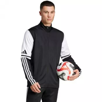 adidas Squadra 25 maglia da allenamento uomo con zip 1/4 nero/bianco 2XL