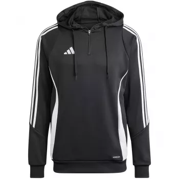 adidas Tiro 24 Training Hooded felpa uomo nero IJ9957