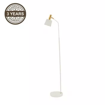 Lampada da terra DAVI ML68915-1 40W E27 nero/grigio