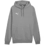 PUMA Team Goal Casuals felpa con cappuccio grigio medio uomo Regular Fit