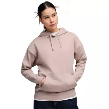 Puma ESS Centered Cat Logo Relaxed felpa con cappuccio donna rosa taglia M