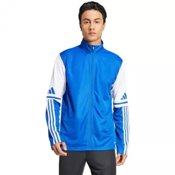 adidas Squadra 25 felpa da allenamento per uomo a maniche lunghe, Team Navy Blue/bianco, 2XL