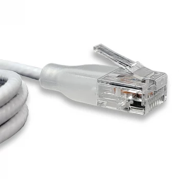 WANTEC eGlow cavo patch UTP CAT6a, 0,5 m, bianco