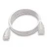 WANTEC eGlow cavo patch UTP CAT6a, 0,5 m, bianco