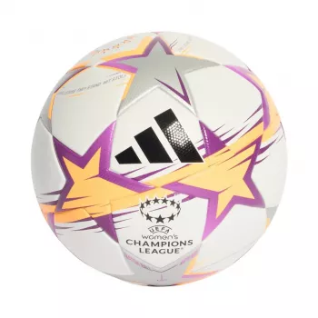adidas UCL Women's League 26/27 League Stage Pallone da calcio Taglia 4 Bianco/Arancione/Argento KE5142