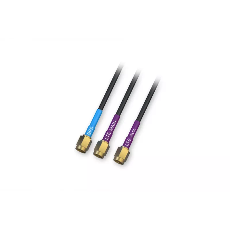 Teltonika PR1UCP25 antenna combinata MIMO-LTE/GPS da tetto, cavo 3m, connettore maschio SMA, IP67