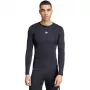 adidas Techfit maglietta da allenamento a maniche lunghe uomo nero S