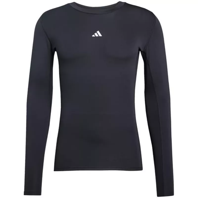 adidas Techfit maglietta da allenamento a maniche lunghe uomo nero S