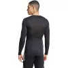 adidas Techfit maglietta da allenamento a maniche lunghe uomo nero S