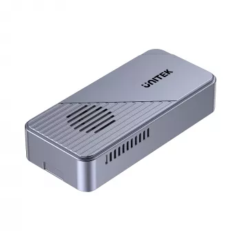 UNITEK case USB4 M.2 NVMe SSD con raffreddamento attivo, 80Gbps, senza attrezzi, alluminio, USB-C