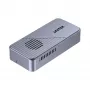 UNITEK case USB4 M.2 NVMe SSD con raffreddamento attivo, 80Gbps, senza attrezzi, alluminio, USB-C