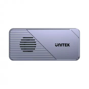 UNITEK case USB4 M.2 NVMe SSD con raffreddamento attivo, 80Gbps, senza attrezzi, alluminio, USB-C