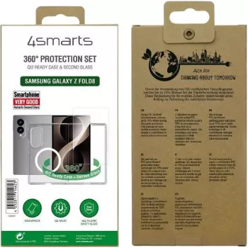 4smarts Set di protezione 360° per Samsung Galaxy Z Fold8 Wide