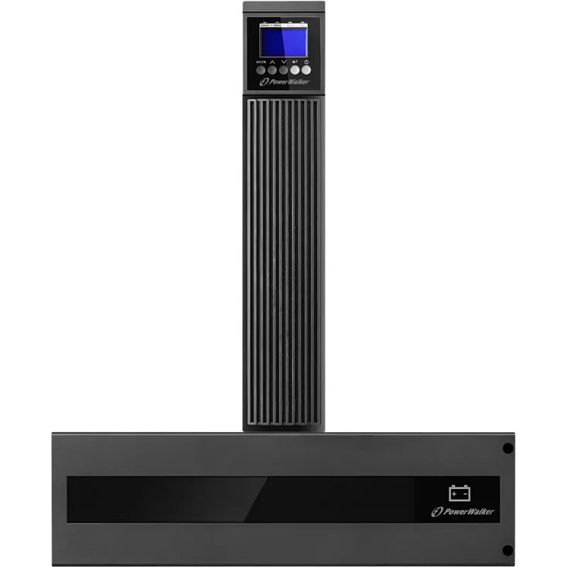PowerWalker VFI 6000 RTG PF1 6000 VA UPS online a doppia conversione - rackmount/tower, 2 uscite IEC C19, onda sinusoidale pura
