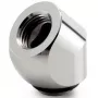 Thermal Grizzly DeltaMate Rotary adattatore 45° G1/4 - nichel lucido