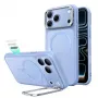ESR Classic Hybrid Kickstand custodia MagSafe per iPhone 17 Pro Max / 18 Pro Max - azzurro opaco