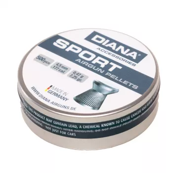 DIANA Sport 4,5 mm diabolo, 500 pezzi