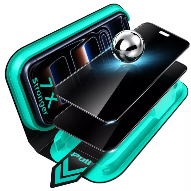 ESR UltraFit Armorite vetro temperato privacy protezione display confezione da 2 per iPhone 18 Pro Max