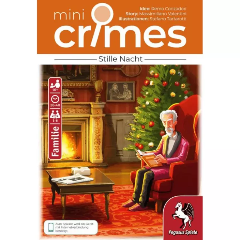 PEGASUS MiniCrimes - Silent Night | gioco di deduzione natalizio