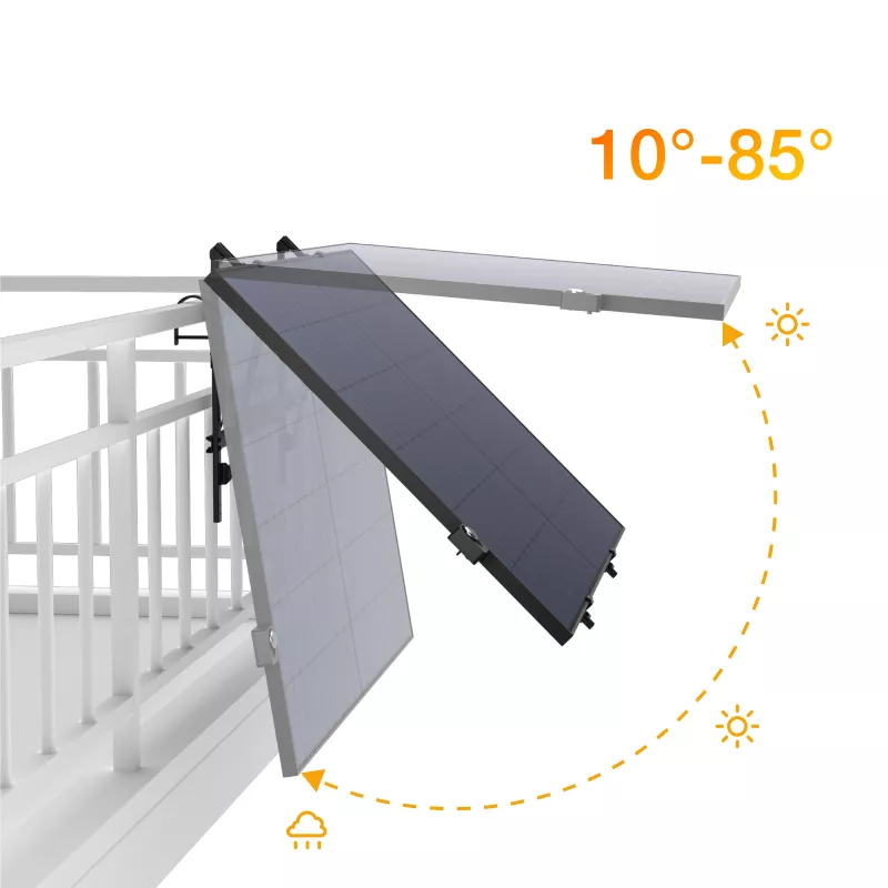 EcoFlow inseguitore solare monoassiale