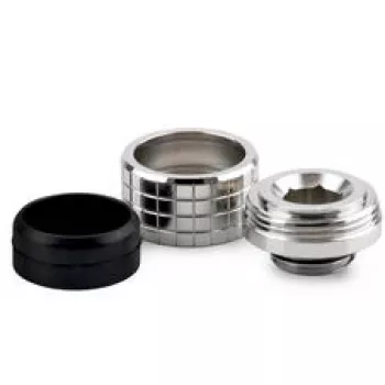 Thermal Grizzly DeltaMate raccordo a vite per tubi, ottone - nichel lucido, HT16, confezione da 6