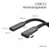 ShiverPeaks cavo di prolunga USB-C USB-C/C 3.2 PD 90° - cavo - digitale/dati