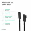 ShiverPeaks cavo di prolunga USB-C USB-C/C 3.2 PD 90° - cavo - digitale/dati